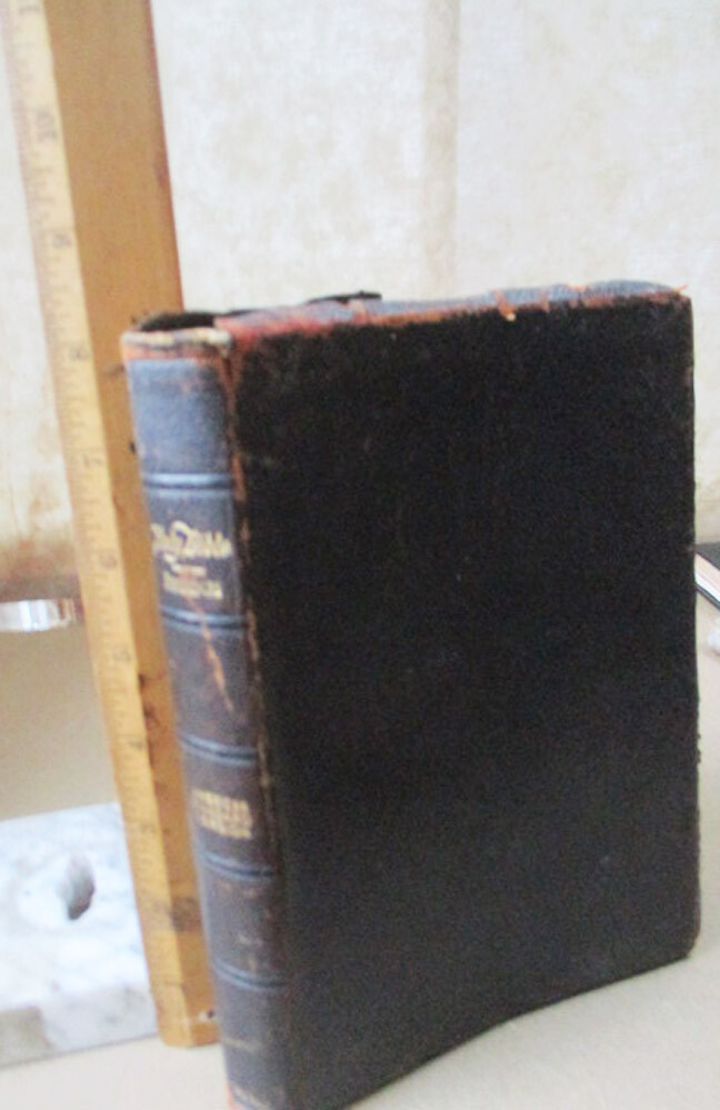 1901 Holy Bible Old & New Testament with Maps - American Revision Committee Edition