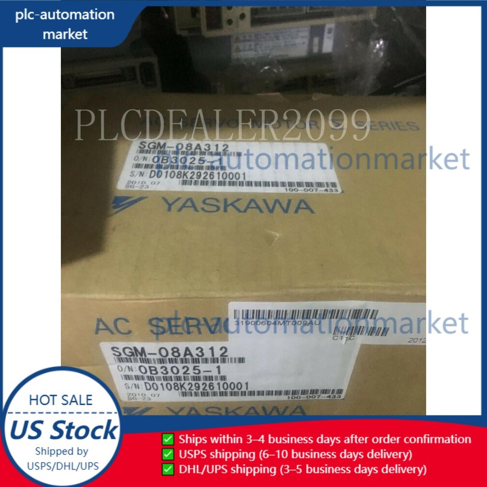 1PC New Yaskawa SGM-08A312 AC Servo Motor In Box