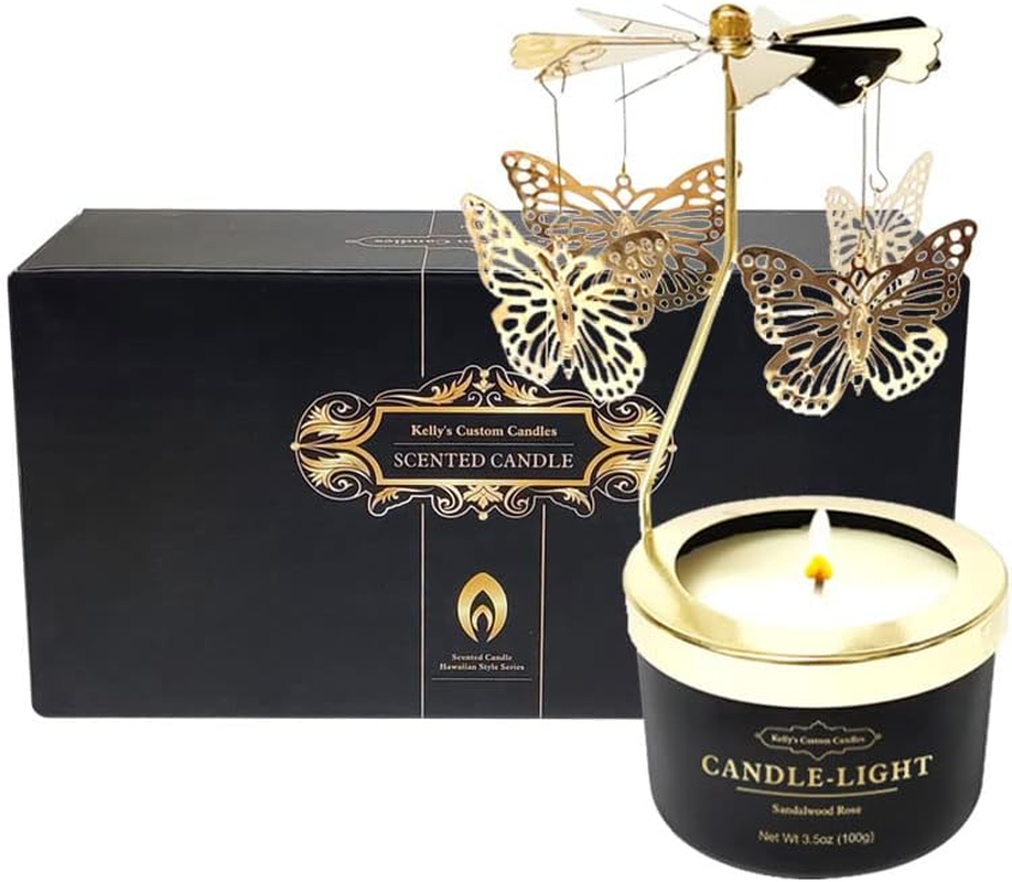 Butterfly Candle Gift for Women - Valentine's Day Present for Her