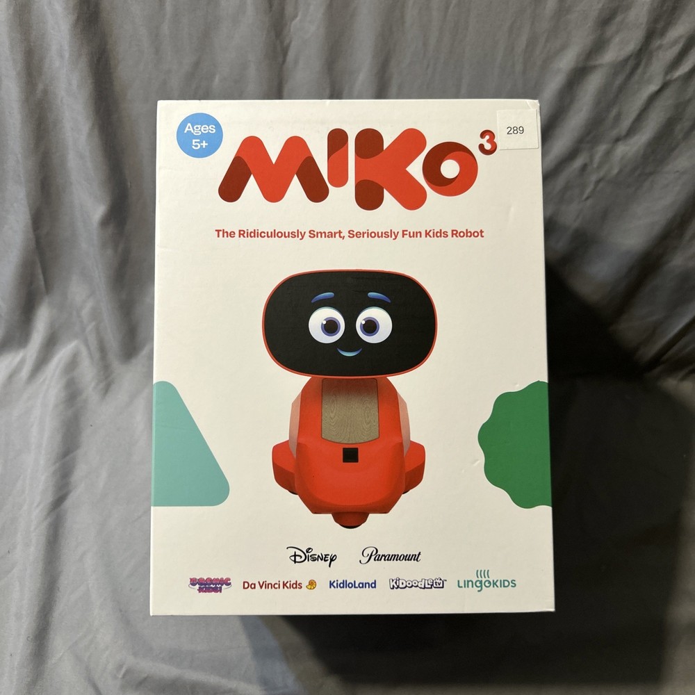 Miko 3 Interactive Robot – Red