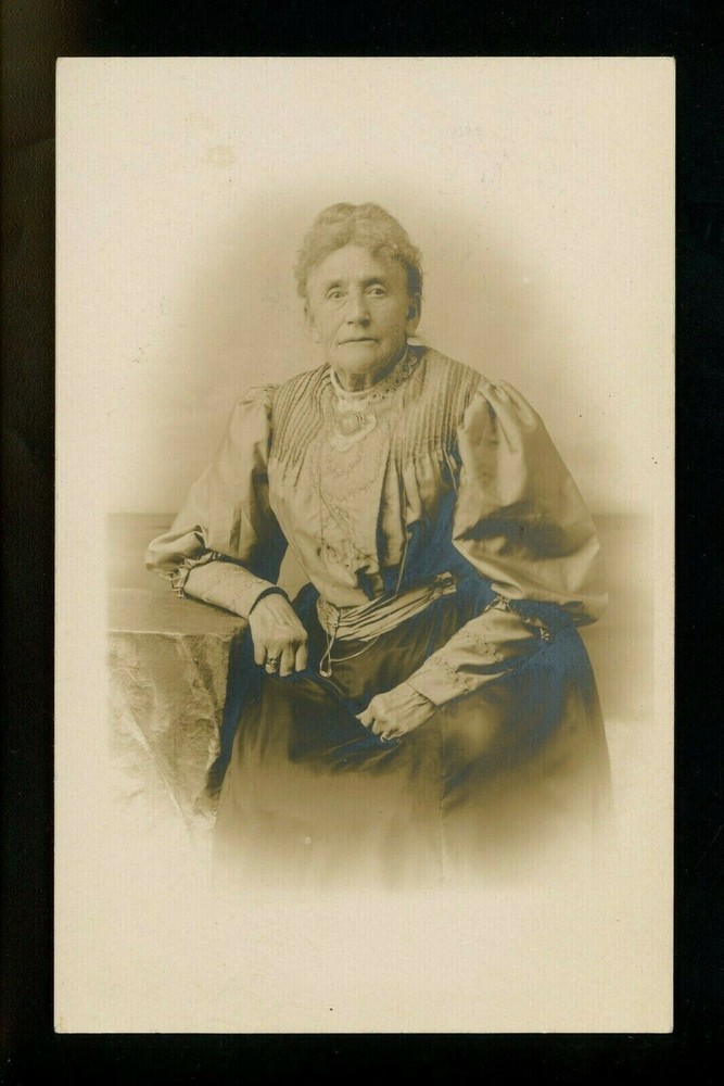 Vintage RPPC Set of 2 Rahway & Asbury Park NJ Real Photo Postcards Women