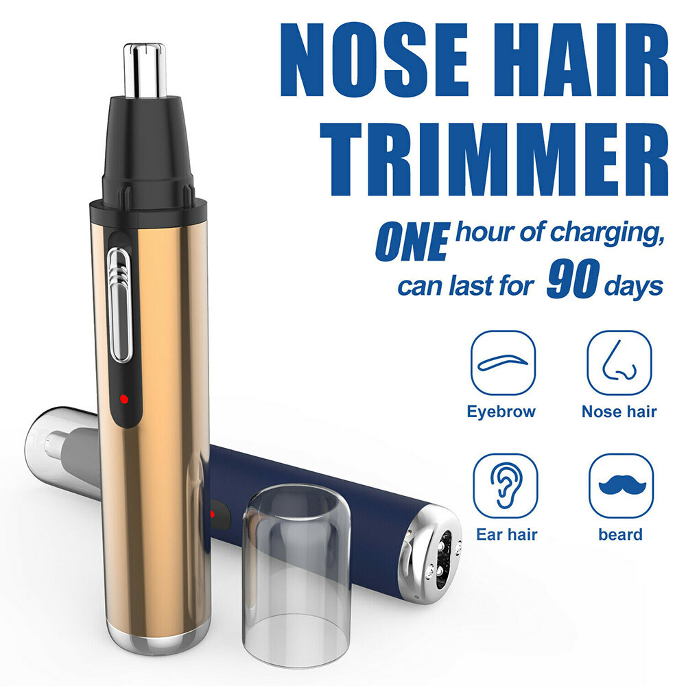 Electric Nose Ear Eyebrow Trimmer for Men and Women - Hair Clipper Grooming Tool