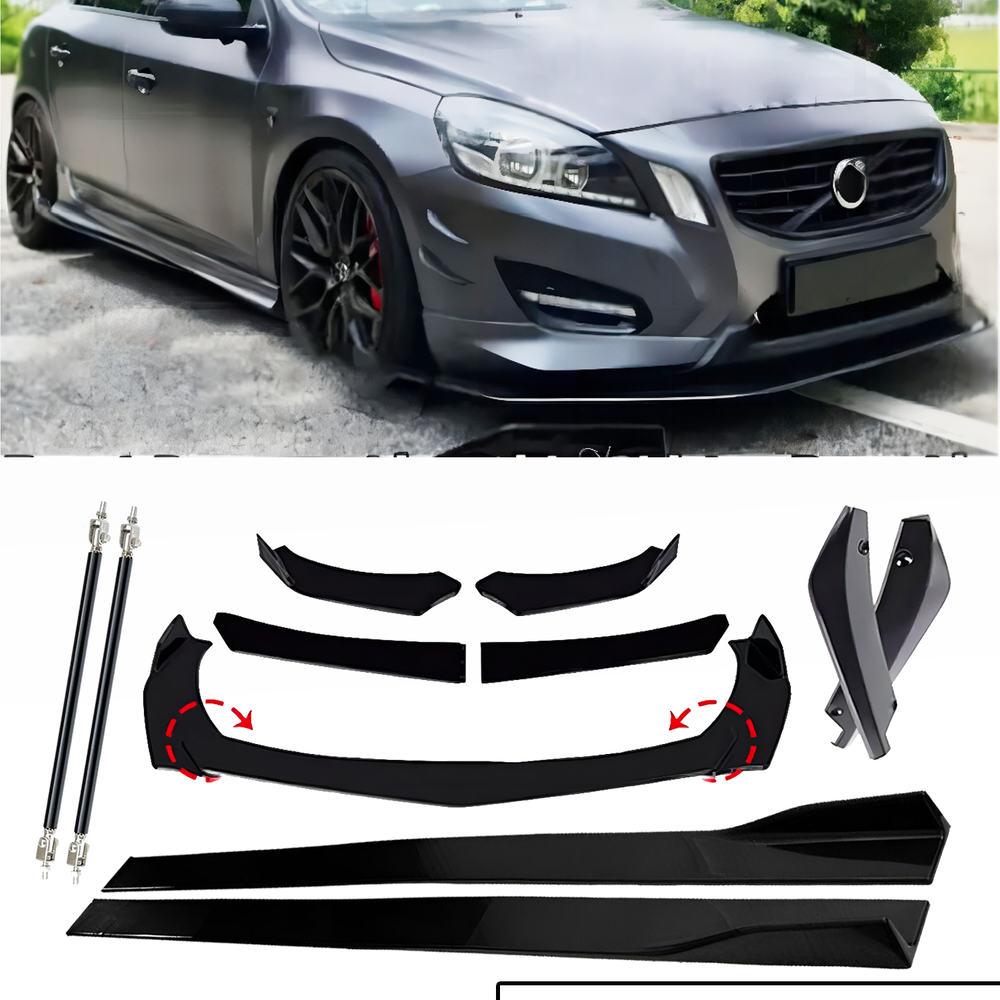 Volvo S40 S60 S80 S90 Front Rear Bumper Lip Spoiler Body Kit
