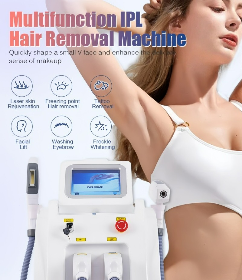PRO OPT Elight IPL Laser Hair Removal RF Skin Rejuvenation Machine Permanent NEW