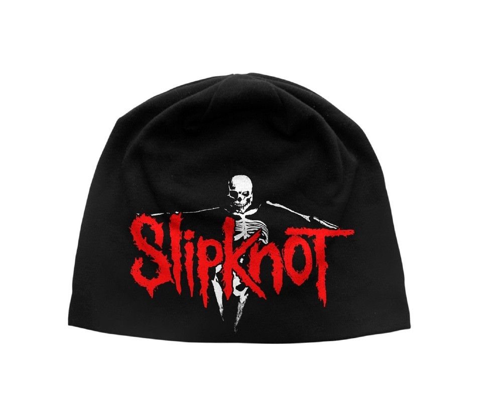 Slipknot The Gray Chapter Official Black Band Logo Beanie Hat One Size