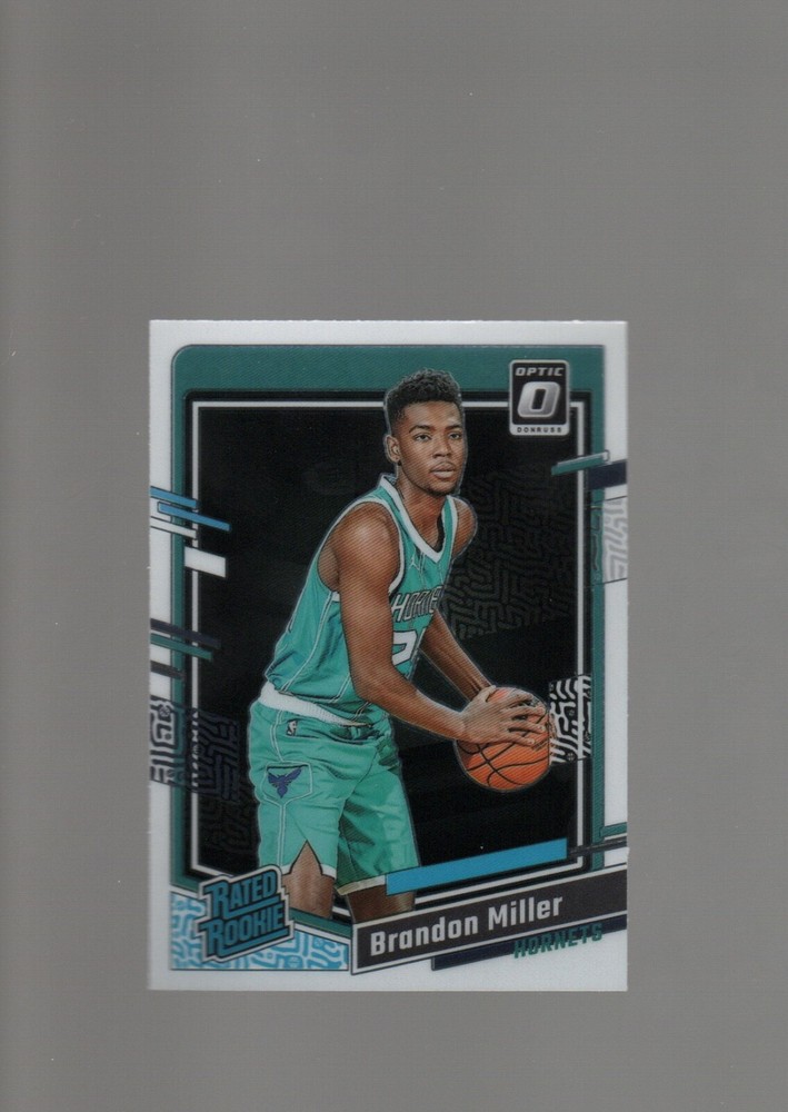 2023-24 Panini Donruss Optic Brandon Miller Rated Rookie RC