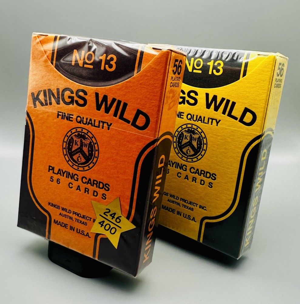 Back to School Crayon Limited Edition Playing Cards by Kings Wild Project-image