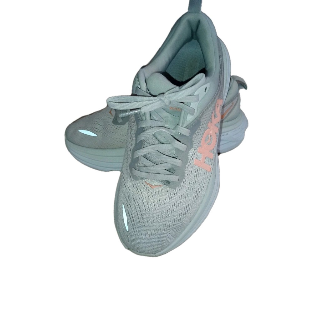 Hoka Bondi 8 Cushioned Stylish Durable Running Shoes Size 7 B