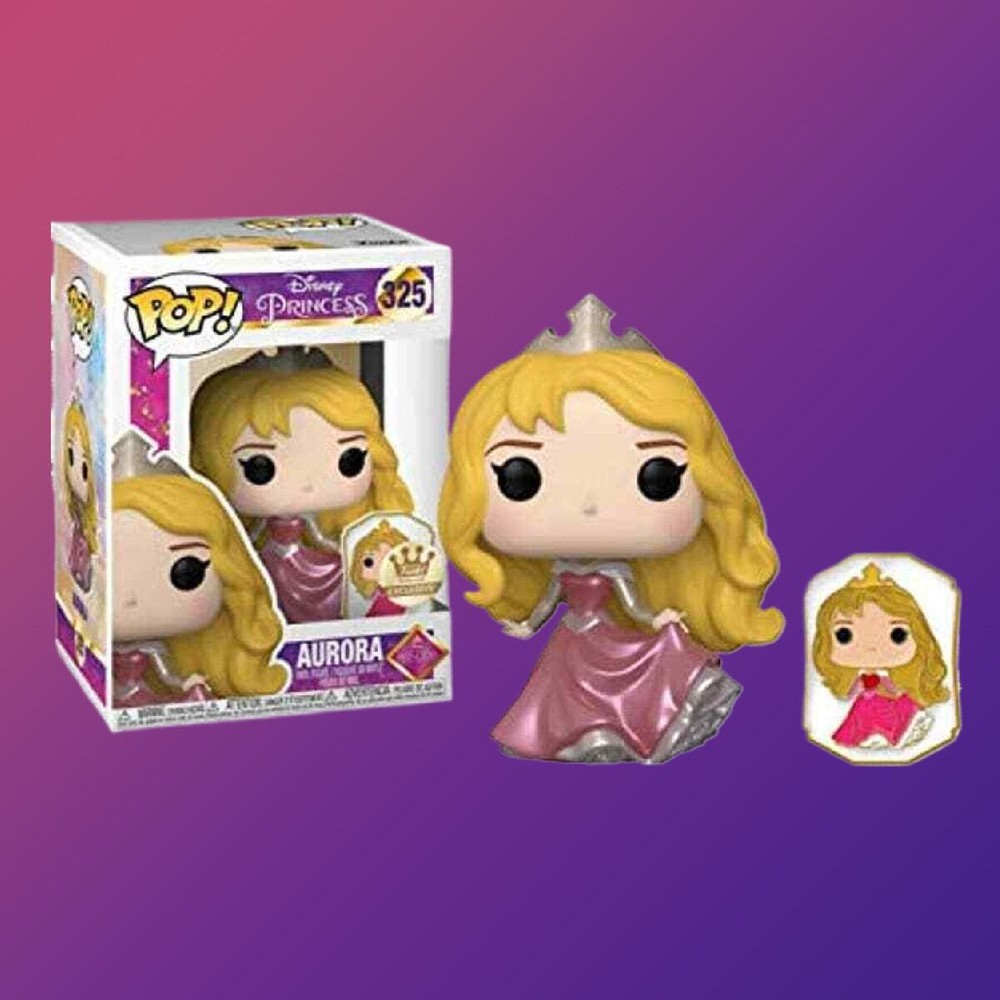 Disney Aurora Ultimate Princess Gold with Pin 325 Funko pop