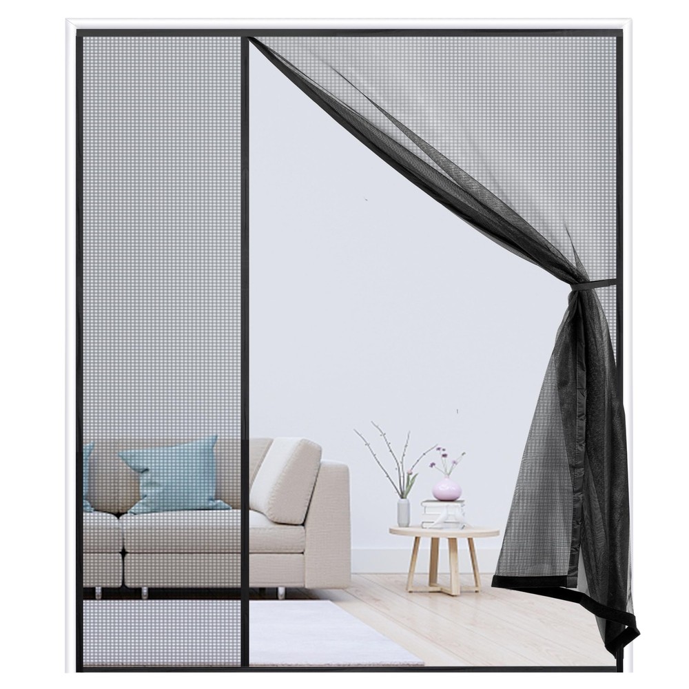 Magnetic Screen Door Fits Door Size 70 x 79 Inch, Actual Screen Size 72 x 80 ...