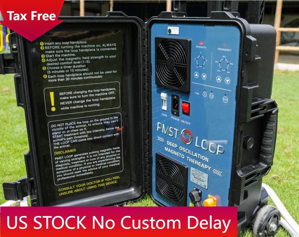 Caballos PEMF Pulso Terapia Electromagnética PMST Bucle para Alivio del Dolor Veterinario Equino