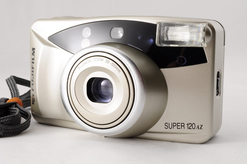 FUJIFILM SUPER 120AZ ZOOM 38-120 Compact 35mm Film Camera with Strap Japan