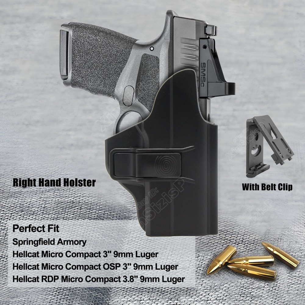 Hellcat Holster OWB Fit Springfield Armory Hellcat RDP Micro-Compact OSP  9mm