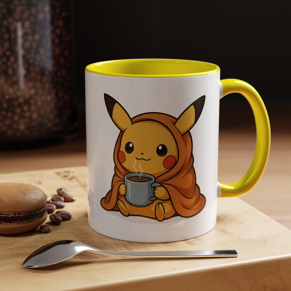 Pikachu Cozy Mug – Cute Pokémon-Inspired Gift Accent mug 11oz