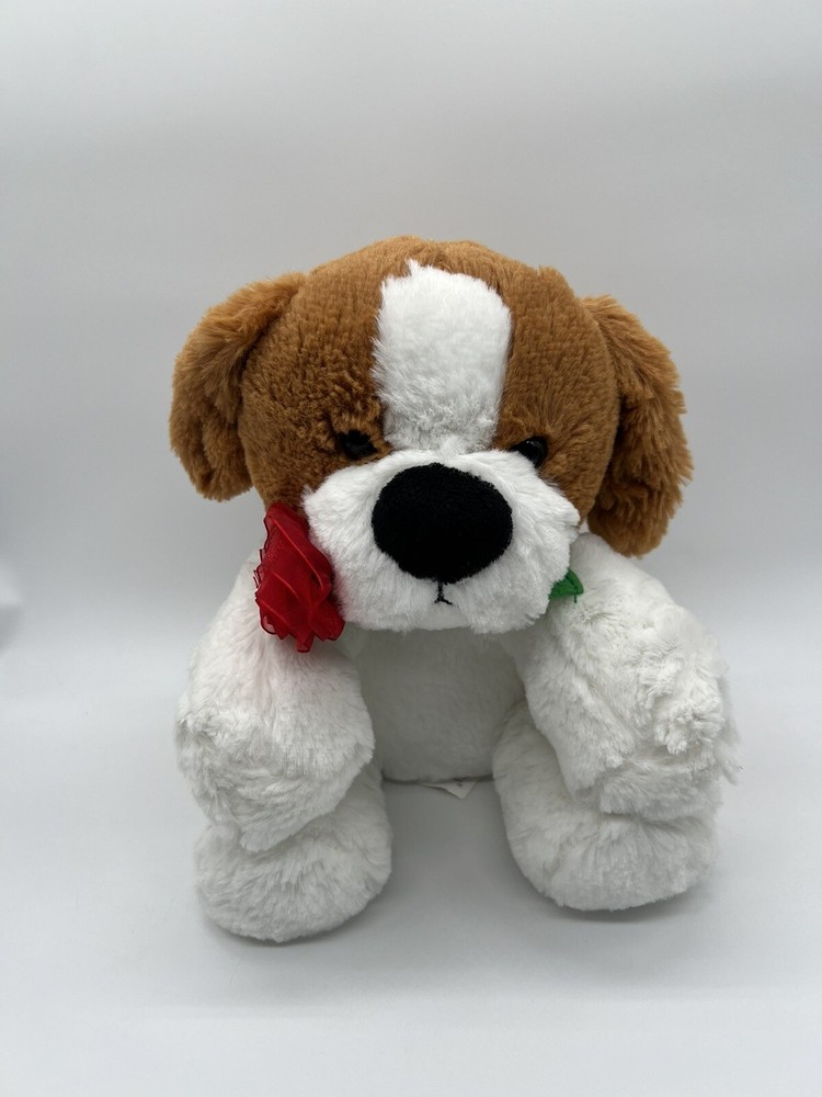 Kellytoy Sweatheart Valentine Plush Dog Stuffed Animal Very Soft