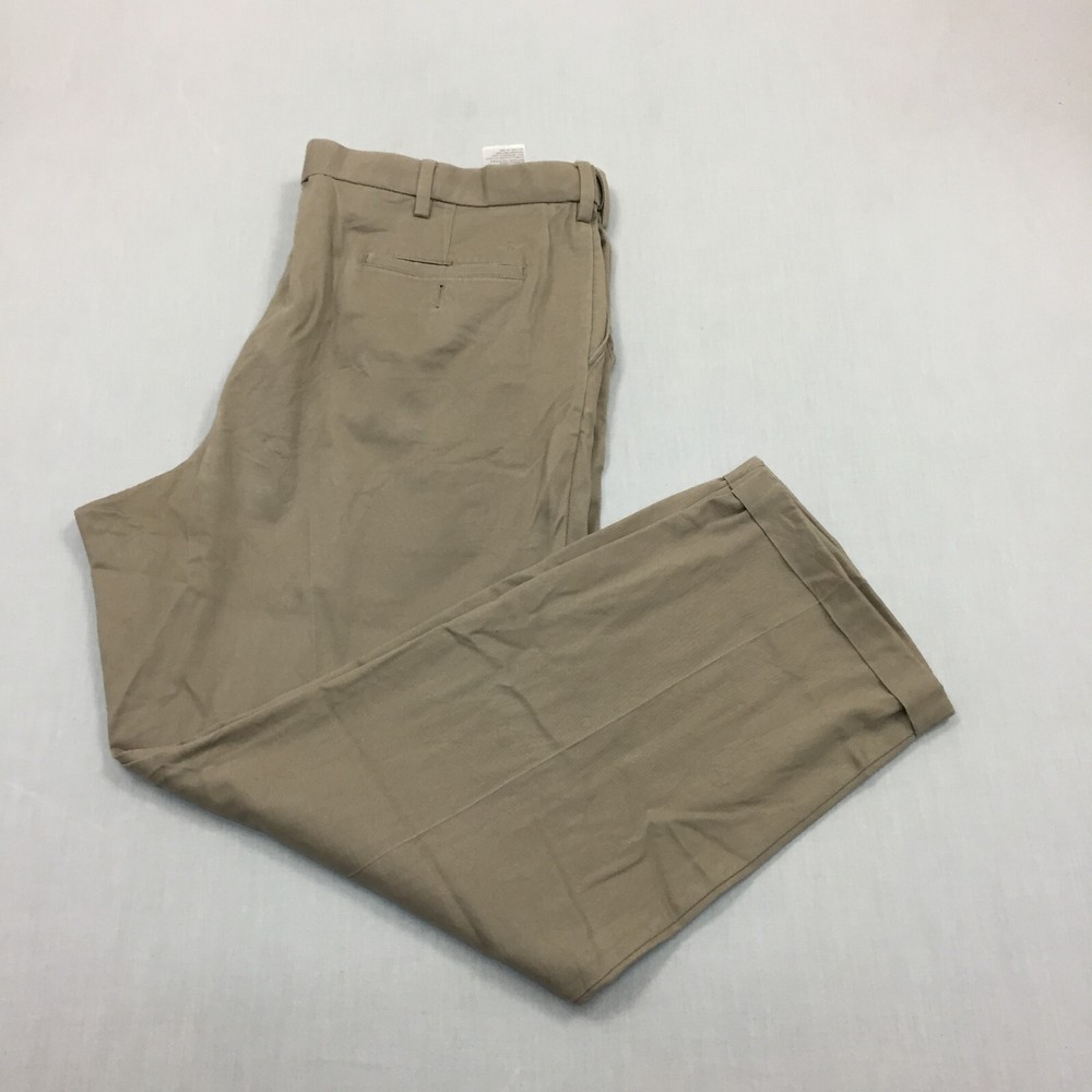 Dockers Chino Trousers Cotton Pants Relaxed Fit Mens Size 42W 32L Beige