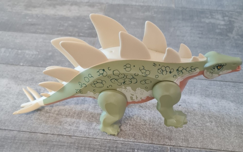 LEGO Jurassic World Dinosaur Missions Stegosaurus  FIGURE ONLY 76965 Missing Leg