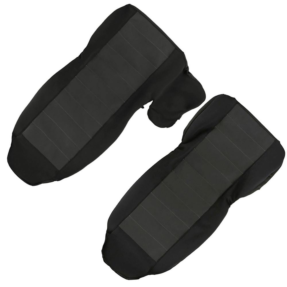 2X Front Car Seat Covers Kit For FORD RANGER 2004-2012 60/40 High Back Deep-Gray