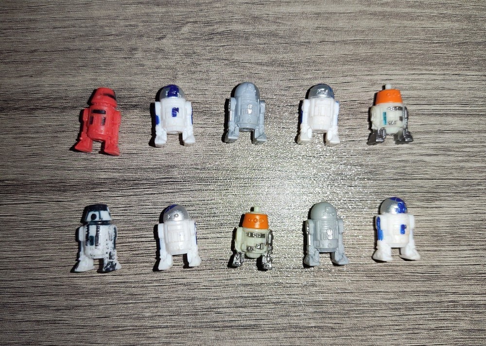 Lot of 10 Star Wars Micro Galaxy Squadron Vehicle Machines Mini Figures Loose