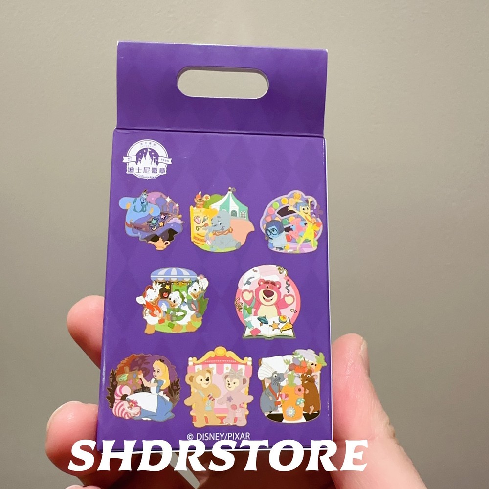 Disney authentic 2025 mystery 1 pin box partner shanghai disneyland