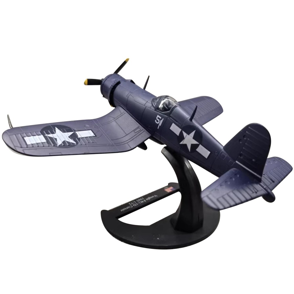 15cm Diecast Alloy 1/72 WWII USA Navy F4U Corsair Fighter Model Gift