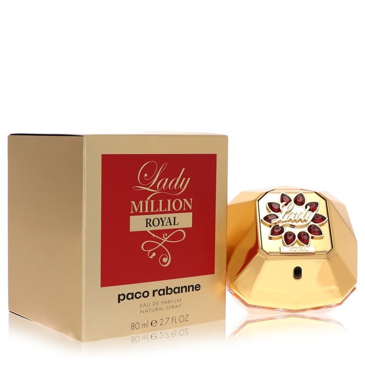 Lady Million Royal by Paco Rabanne Eau De Parfum Spray 2.7 oz For Women