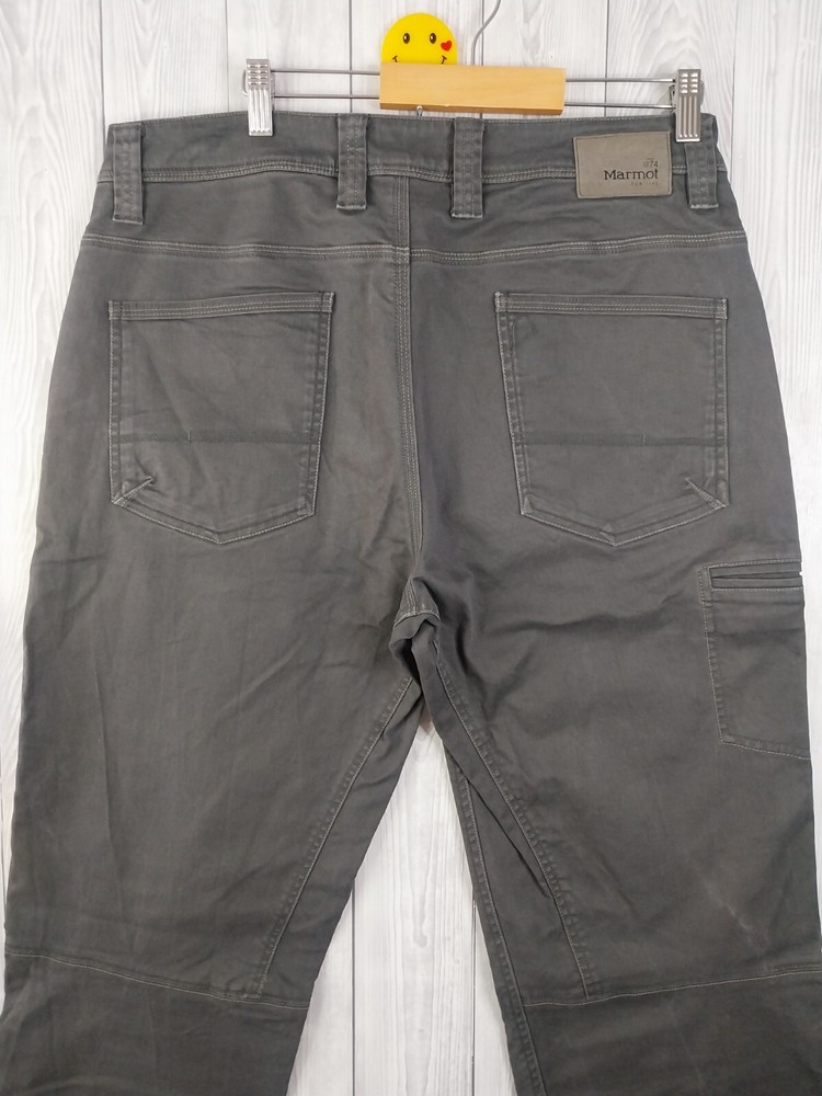 Marmot Grey Regular Straight Fit Denim Jeans Size W34 L32