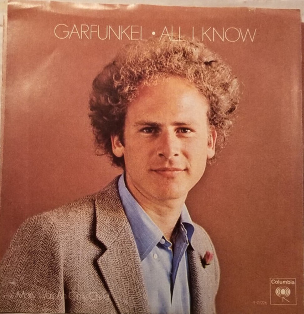 Art Garfunkel - All I Know - Columbia - 4-45926 - 7