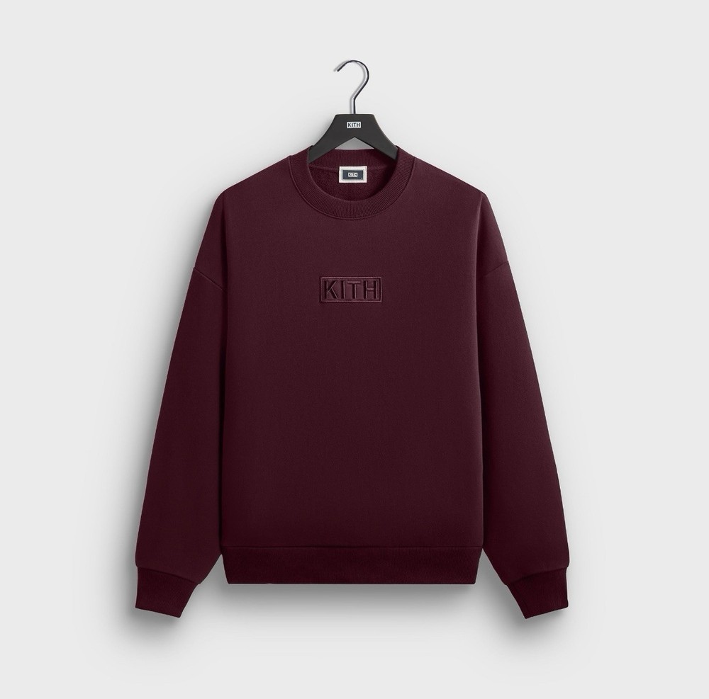 NEW Kith Classic Logo Nelson Crewneck Essence Cyber Monday Sizes XS-XXL IN HAND-image