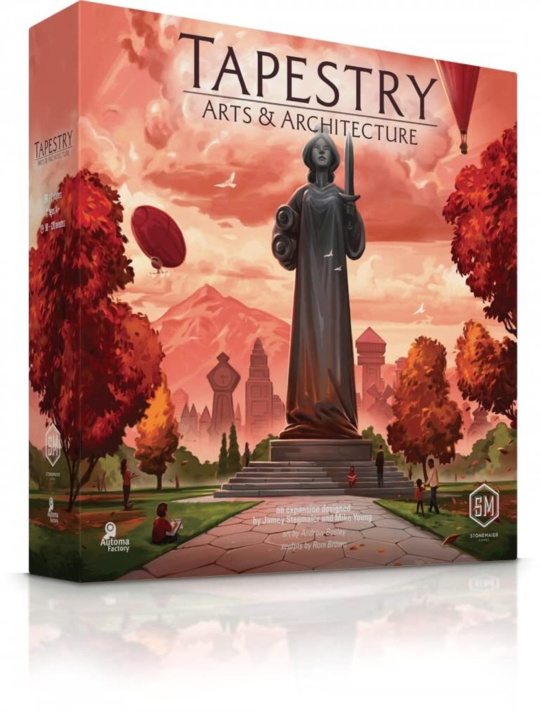 Stonemaier Games: Tapestry: Arts & Architecture Expansion | Add to Tapestry (...