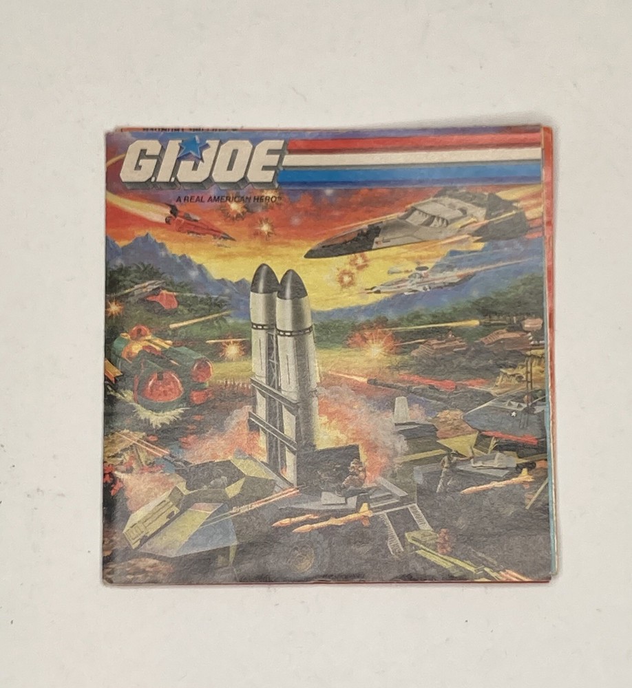 Explore the 1988 GI Joe Action Figures & Vehicles Collectible Foldout Catalog