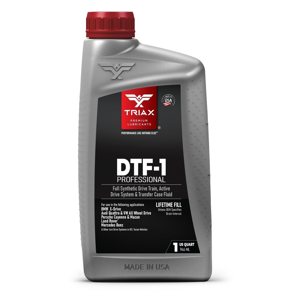 DTF1 Full Synthetic Professional Transfer Case Fluid All-Season Lifetime Fill