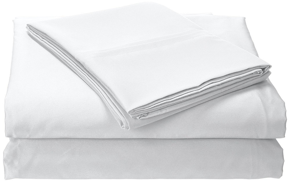 MF110DPSSTWWH Solid Deep Pocket Sheet Set, Twin, White
