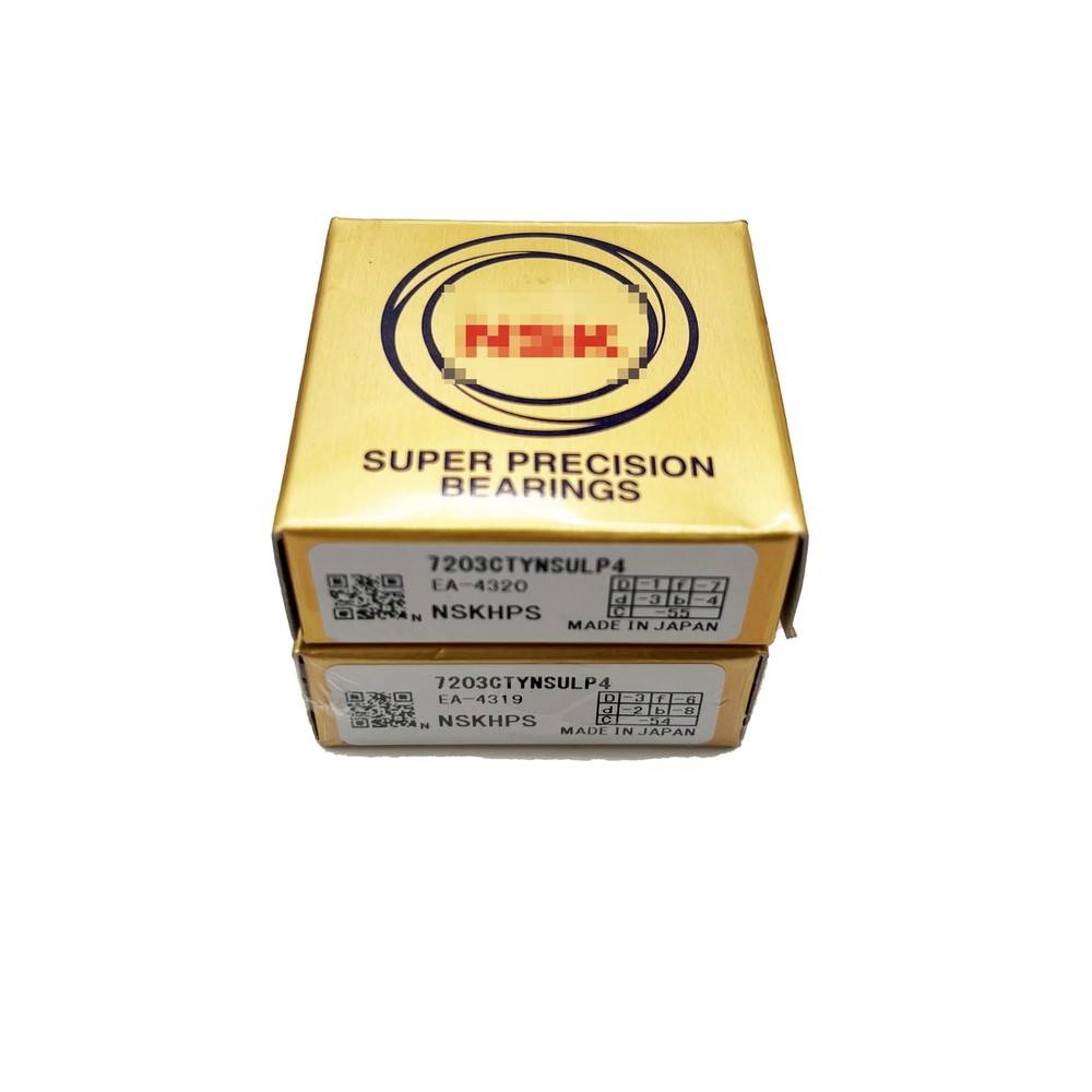 New Abec-7 Super Precision Spindle Bearings for NSK 7203CTYNSULP4 (Set of Two)