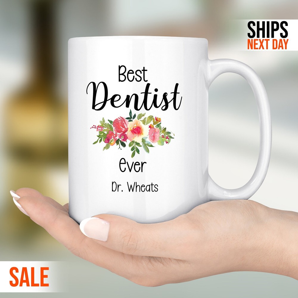 Dentist Mug Custom Dentist Mug Professional Mug Co Worker Gift Personalized Gift