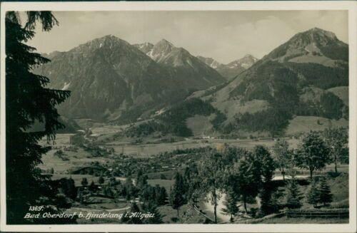 Postcard Bad Oberdorf near Hindelang Allgäu (b126)