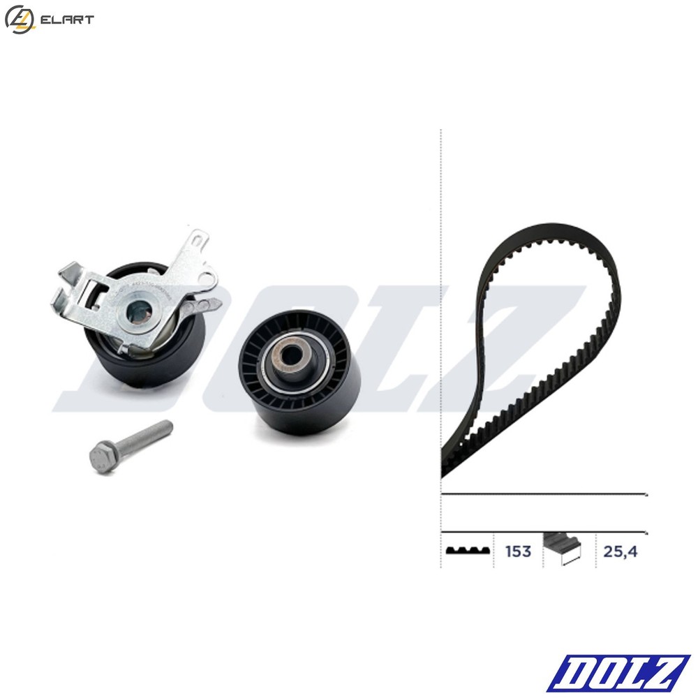 TIMING BELT KIT SKD056 FOR PEUGEOT EXPERT/Van 206/Hatchback/SW/CC 307/Break 1.7L