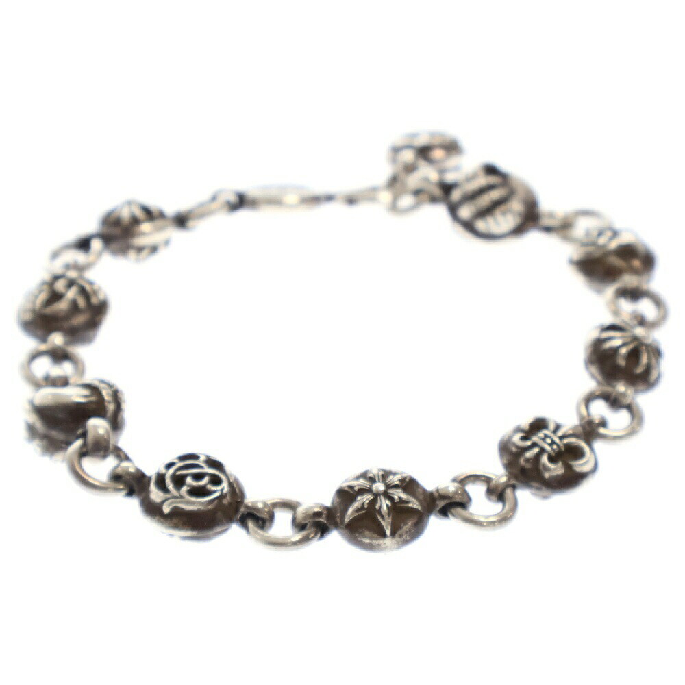 Chrome Hearts No2 Multi Ball 2 Multiball Bracelet Silver EC121
