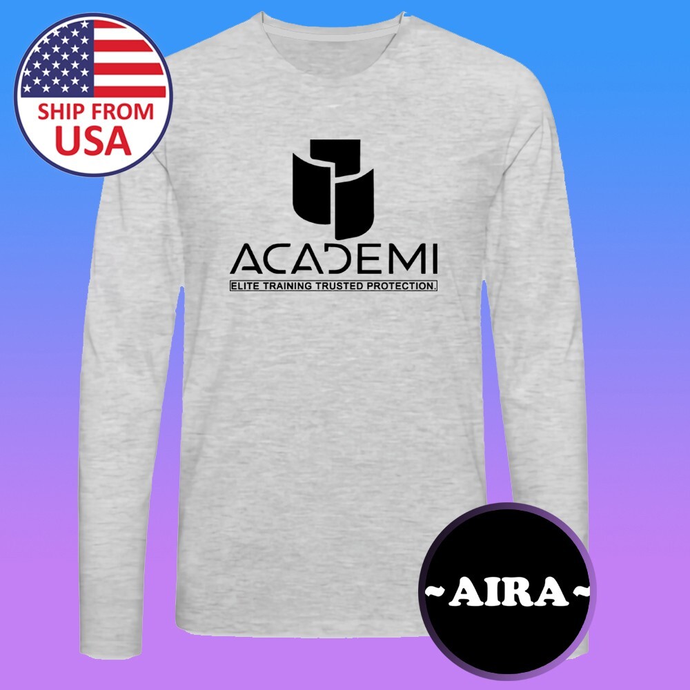 Academi Blackwater Elite Training Security Men's Grey Size S to 2XL