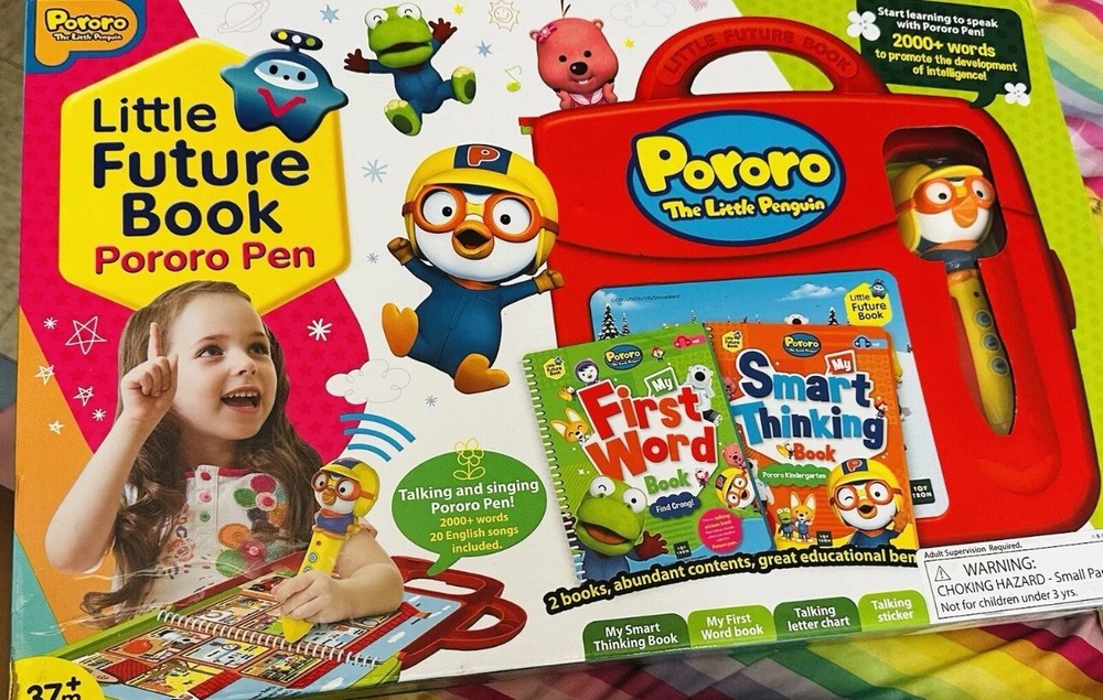 Little Future Book Pororo Pen English Version - Developmental Baby & Toddler