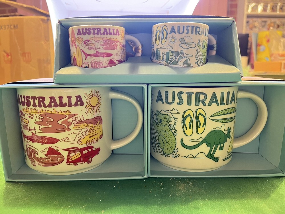 Starbucks Australia Been There Series Mug and Ornament Set 3-Piece New