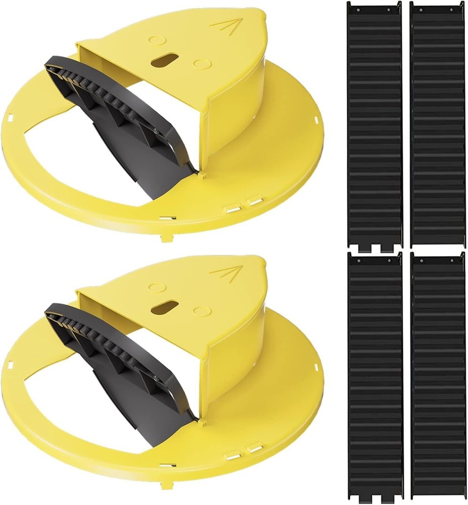 2PK, Mouse Trap Bucket - Multi-Catch, Auto-Reset Humane or Lethal Rat Trap Mouse