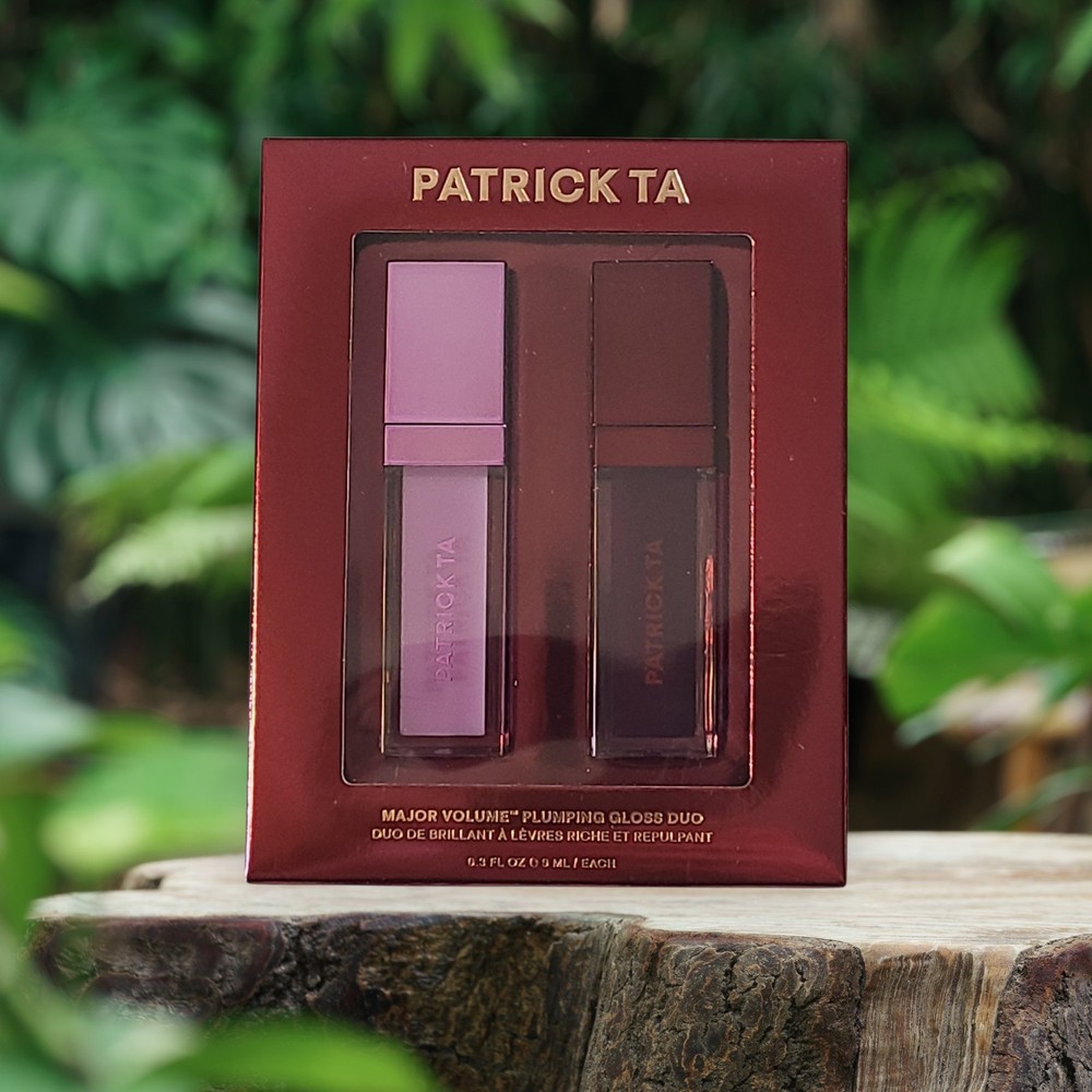 Patrick Ta Major Volume Plumping Gloss Duo - Headliner & Main Stage NIB .3 Oz Ea