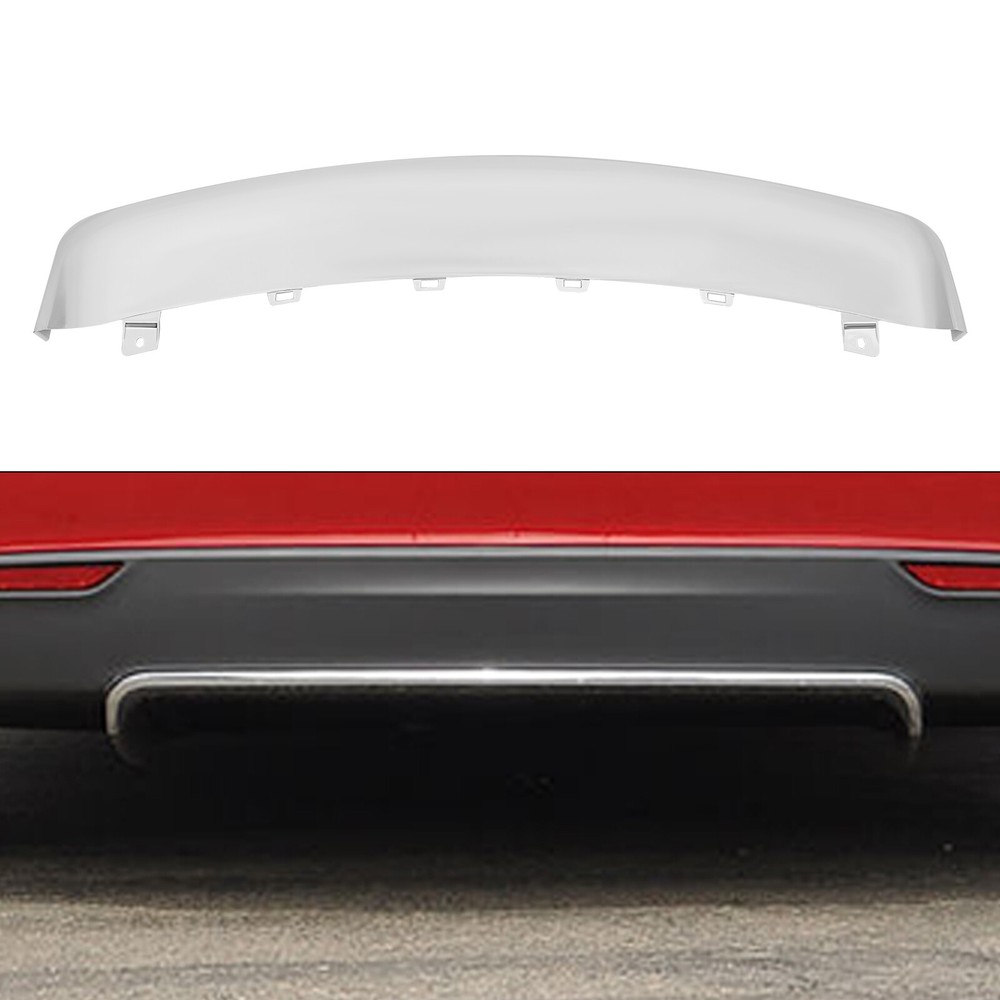 Lower Rear Bumper Trim For 2012-2016 Tesla Model S 6009004-00-C Diffuser Valance