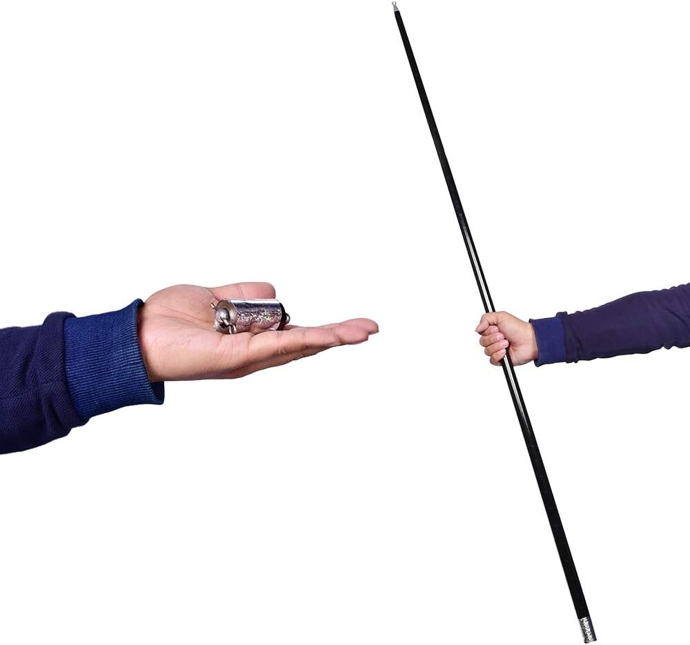 SUMAG Magic Pocket Staff Metal Appearing Cane with Video Tutorial Link Magic Wan