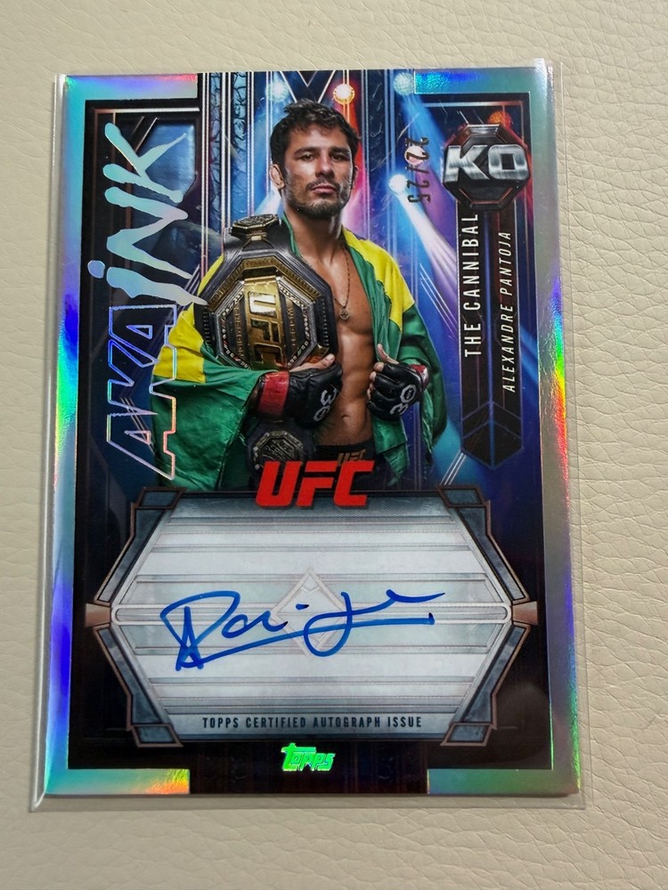 Topps 2025 UFC Knockout Alexandre Pantoja AKA Ink Autograph / 25