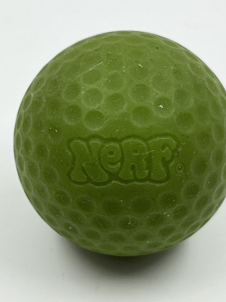 Vintage1987 Nerf Indoor Golf Green Ball Replacement Part Parker Brothers