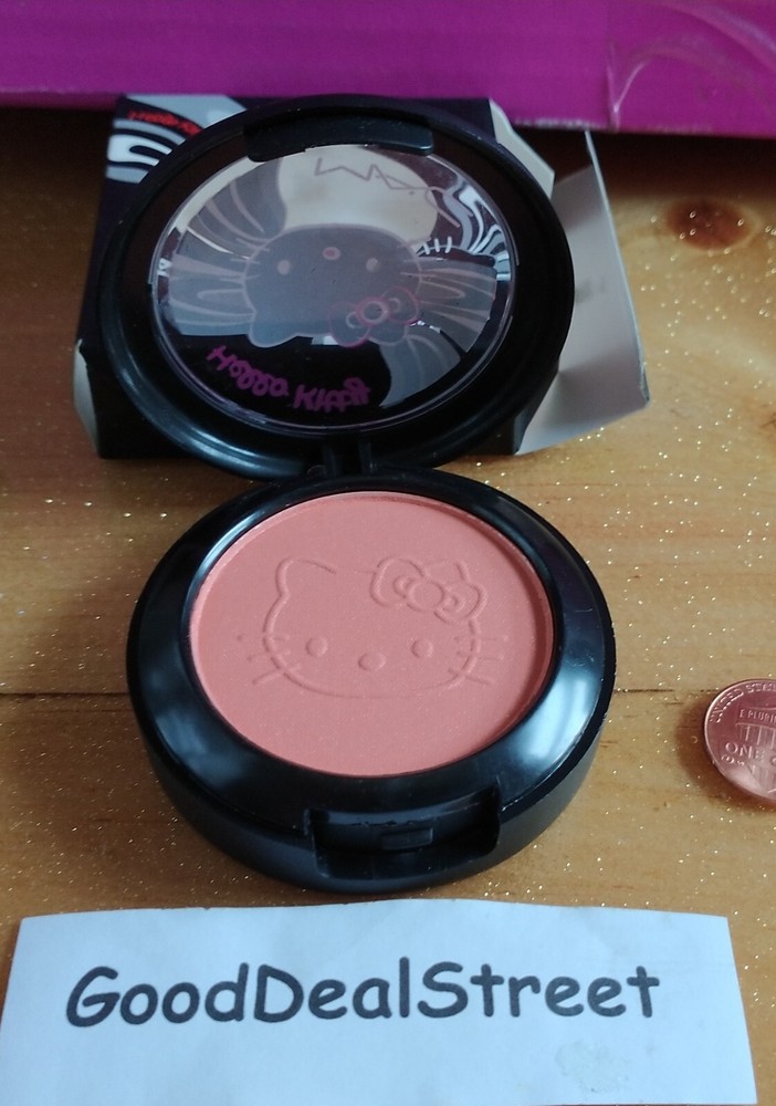 Hello Kitty NIB Powder Blusher with Brush &  Mirror in # 08 Discontinued HTF