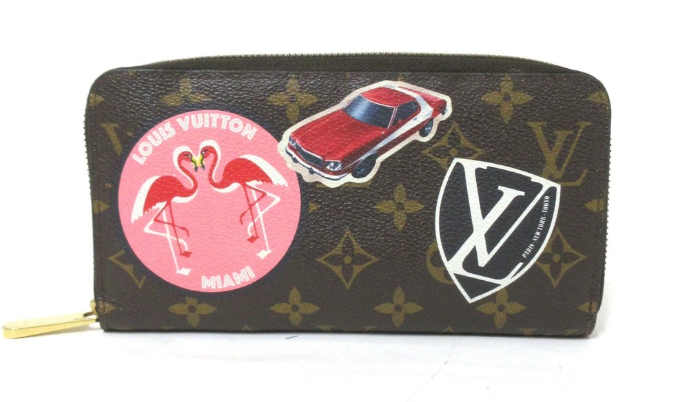 LOUIS VUITTON Monogram Zippy Wallet Long Zip Around M62149 Purse