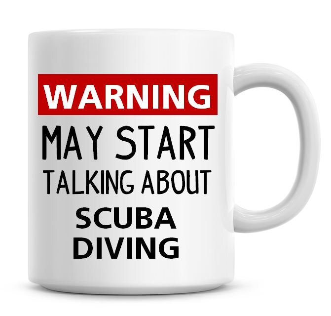 Scuba Diving Enthusiast Funny Humor Coffee Mug